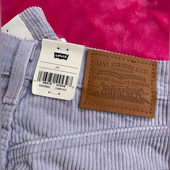 NWT LEVIS Light Purple Skirt - Picture 4 of 6